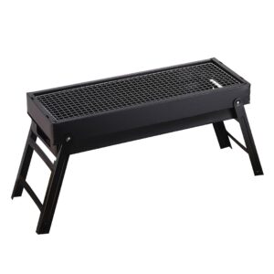 SOGA 60cm Portable Folding Thick Box-type Charcoal Grill for Outdoor BBQ Camping, Sports & Outdoors, Camping & Hiking, Gas & Fuel Appliances, Portable Stoves, ,  - NZ DEPOT 1