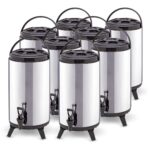 SOGA 8X 10L Portable Insulated Cold/Heat Coffee Tea Beer Barrel Brew Pot With Dispenser, Home & Living>Kitchen & Dining>Barware>Spirit Dispensers, , , , ,  - NZ DEPOT 1