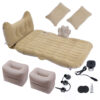 SOGA Beige Honeycomb Inflatable Car Mattress Portable Camping Air Bed Travel Sleeping Kit Essentials, Garden, Tools & Hardware>Automotive Parts & Accessories>Accessories & Car Care>Interior Accessories, , , , ,  - NZ DEPOT 1