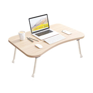 SOGA Beige Portable Bed Table Adjustable Foldable Bed Sofa Study Table Laptop Mini Desk Breakfast Tray Home Decor, Desks & Computer Tables, , , , ,  - NZ DEPOT 1