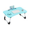 SOGA Blue Portable Bed Table Adjustable Foldable Bed Sofa Study Table Laptop Mini Desk with Notebook Stand Card Slot Holder Home Decor, Desks & Computer Tables, , , , , - NZ DEPOT 1
