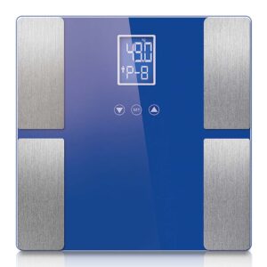 SOGA Digital Electronic LCD Bathroom Body Fat Scale Weighing Scales Weight Monitor Blue, home & living > bathroom > bathroom accessories > bathroom scales, , , , ,  - NZ DEPOT 1