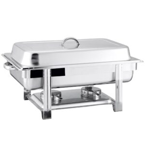 SOGA Double Tray Stainless Steel Chafing Catering Dish Food Warmer, Furniture, Kitchen & Dining Room Furniture, Buffets, Sideboards & Kitchen Islands, , ,  - NZ DEPOT 2