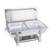 SOGA Double Tray Stainless Steel Chafing Catering Dish Food Warmer, Furniture>Kitchen & Dining Room Furniture>Buffets, Sideboards & Kitchen Islands, , , , ,  - NZ DEPOT 1