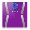SOGA Glass LCD Digital Body Fat Scale Bathroom Electronic Gym Water Weighing Scales Purple, home & living > bathroom > bathroom accessories > bathroom scales, , , , ,  - NZ DEPOT 1