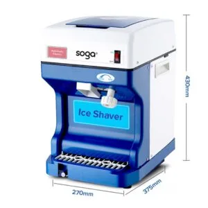 Buy SOGA Ice Shaver Commercial Electric Stainless Steel Ice Crusher Slicer Machine 120KG/h Online - Electronics & Appliances/Appliances/Small Kitchen Appliances/Specialty Appliances/Ice Maker - 2 - NZ Depot Free Shipping