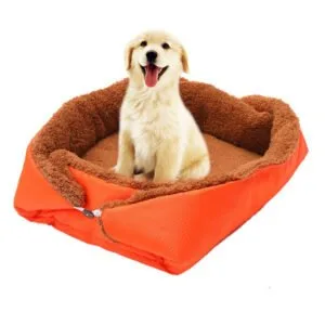 Buy SOGA Orange Dual-purpose Cushion Nest Cat Dog Bed Warm Plush Kennel Mat Pet Home Travel Essentials Online - Pet Supplies/Dogs/Carriers & Travel Products - 1 - NZ Depot Free Shipping