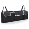 SOGA Oxford Cloth Car Storage Trunk Organiser Backseat Multi-Purpose Interior Accessories Black, Garden, Tools & Hardware>Automotive Parts & Accessories>Accessories & Car Care>Interior Accessories, , , , ,  - NZ DEPOT 1
