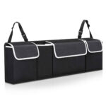 SOGA Oxford Cloth Car Storage Trunk Organiser Backseat Multi-Purpose Interior Accessories Black, Garden, Tools & Hardware>Automotive Parts & Accessories>Accessories & Car Care>Interior Accessories, , , , ,  - NZ DEPOT 1