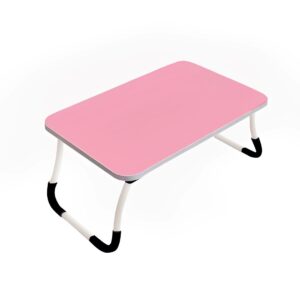 SOGA Pink Portable Bed Table Adjustable Foldable Bed Sofa Study Table Laptop Mini Desk Breakfast Tray Home Decor, Desks & Computer Tables, , , , ,  - NZ DEPOT 1