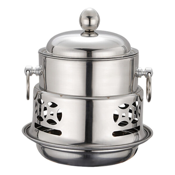 Soga Stainless Steel Mini Asian Buffet Hot Pot Single Person Shabu Alcohol Stove Burner With Lid, Business &Amp; Industrial, Food Service, Plate &Amp; Dish Warmers, , ,  - Nz Depot 1