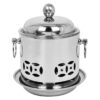 SOGA Stainless Steel Mini Asian Buffet Hot Pot Single Person Shabu Alcohol Stove Burner with Lid, Business & Industrial>Food Service>Plate & Dish Warmers, , , , ,  - NZ DEPOT 1