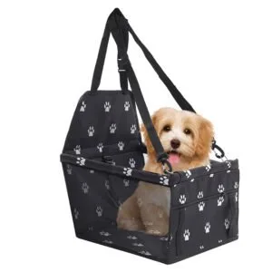 Buy SOGA Waterproof Pet Booster Car Seat Breathable Mesh Safety Travel Portable Dog Carrier Bag Black Online - Pet Supplies/Dogs/Carriers & Travel Products - 1 - NZ Depot Free Shipping
