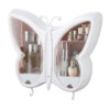 SOGA White Butterfly Shape Wall-Mounted Makeup Organiser Dustproof Waterproof Bathroom Storage Box Home Decor, Home>Bathroom>Bathroom Accessories>Bathroom Storage, , , , ,  - NZ DEPOT 1