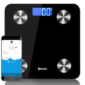 SOGA Wireless Bluetooth Digital Body Fat Scale Bathroom Health Analyser Weight Black, Home & Living > Decor & Accessories > Bathroom Accessories > Bathroom Scales, , , , ,  - NZ DEPOT 1