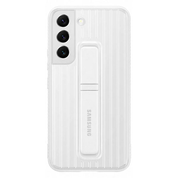 Samsung Galaxy S22 5G Protective Standing Cover - White - NZ DEPOT