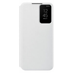 Samsung Galaxy S22+ 5G Smart Clear View Cover - White - NZ DEPOT
