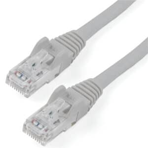 StarTech N6PATC10MGR 10m CAT6 Ethernet Cable - Grey CAT 6 Gigabit Ethernet Wire -650MHz 100W PoE++ RJ45 UTP Category 6 Network/Patch Cord Snagless w/Strain Relief Fluke Tested UL/TIA Certified - NZ DEPOT