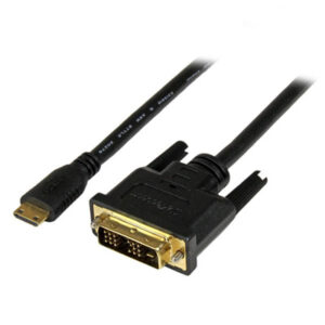 StarTech 1m Mini HDMI to DVI D Cable MM 1 meter Mini HDMI to DVI Cable 19 pin HDMI C Male to DVI D Male 1920x1200 Video NZDEPOT - NZ DEPOT