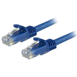StarTech N6PATC3MBL 3m CAT6 Ethernet Cable - Blue CAT 6 Gigabit Ethernet Wire -650MHz 100W PoE++ RJ45 UTP Category 6 Network/Patch Cord Snagless w/Strain Relief Fluke Tested UL/TIA Certified - NZ DEPOT