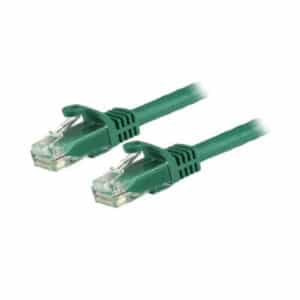 StarTech N6PATC5MGN 5m CAT6 Ethernet Cable - Green CAT 6 Gigabit Ethernet Wire -650MHz 100W PoE++ RJ45 UTP Category 6 Network/Patch Cord Snagless w/Strain Relief Fluke Tested UL/TIA Certified - NZ DEPOT