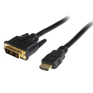 StarTech HDMIDVIMM6 1.8 m HDMI to DVI D Adapter Cable - Bi-Directional - HDMI to DVI or DVI to HDMI Adapter for Your Computer Monitor (HDMIDVIMM6) - NZ DEPOT