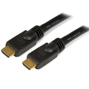 StarTech HDMM15M 15m High Speed HDMI Cable M/M - 4K 30Hz - No Signal Booster Required - HDMI to HDMI - Audio/Video - Gold-Plated - NZ DEPOT