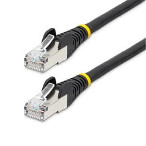StarTech NLBK-750-CAT6A-PATCH 7.5m LSZH CAT6a Ethernet Cable - Black - NZ DEPOT