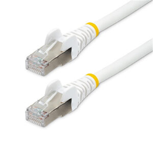 StarTech NLWH-750-CAT6A-PATCH 7.5m LSZH CAT6a Ethernet Cable - White - NZ DEPOT