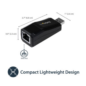 StarTech USB3.0 to Gigabit Ethernet NIC Adapter NZDEPOT 1