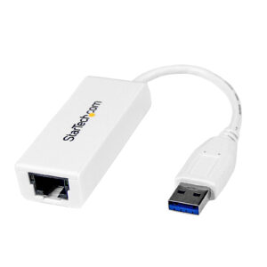 StarTech USB31000SW USB 3.0 to Gigabit Ethernet NIC Network Adapter - White - NZ DEPOT