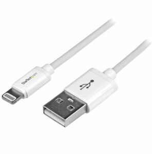 StarTech USBLT1MW 1m White 8 pin Lightning to USB Cable NZDEPOT 1