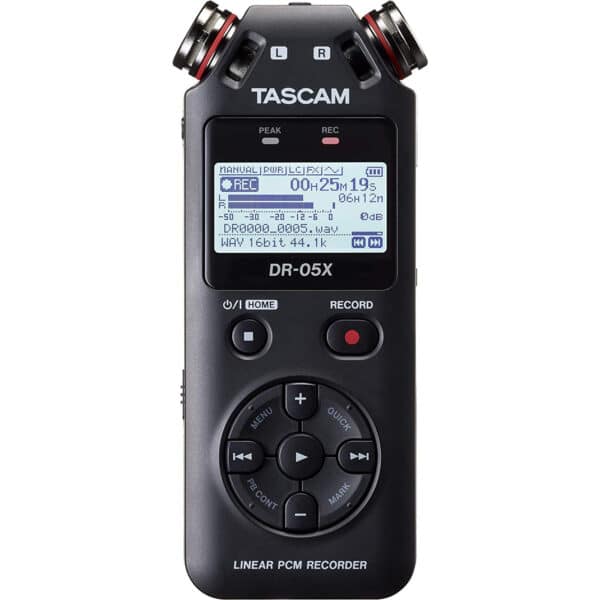 TASCAM DR-05X Stereo Portable Handheld Digital Audio Recorder - NZ DEPOT