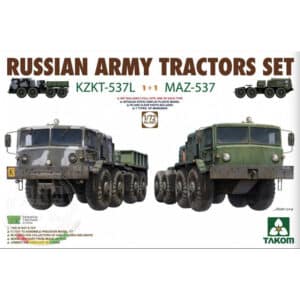 Takom - 1/72 - Russian Army Tractors Kzkt & Maz - NZ DEPOT