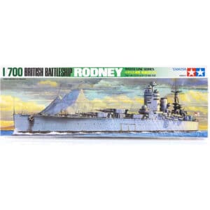 Tamiya - 1/700 Water Line Series No.102 - British Battleship - Rodney - NZ DEPOT