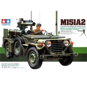 Tamiya Military Miniature Series No.125 - 1/35 - U.S. M151A2 w/TOW Missile Launcher - M220 Tracking System - NZ DEPOT
