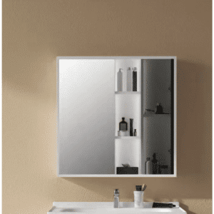 The European Bathroom LED Mirror Cabinet 800mm 100 WaterProof H3M H3M Mirror NZ DEPOT