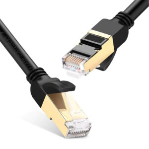UGREEN UG-11269 Cat7 STP lan cable Black color 2M - NZ DEPOT