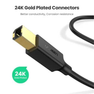 UGREEN USB 2.0 AM to BM print cable gold plated 1M NZDEPOT 1