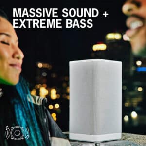 Ultimate Ears UE HYPERBOOM Wireless Portable Party Speaker White NZDEPOT 1