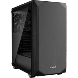 be quiet Pure Base 500 TG Black Mid Tower Case Tempered Glass CPU Cooler Supports Upto 190mm Graphics Card Supports Upto 369mm 7X PCI Slots 360mm Raid Supported Front 2X USB HD Audio No PSU NZDEPOT - NZ DEPOT
