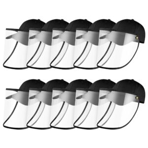 10X Outdoor Protection Hat Anti-Fog Pollution Dust Protective Cap Full Face HD Shield Cover Adult Black, Business & Industrial, Work Safety Protective Gear, Protective Masks, , ,  - NZ DEPOT 1