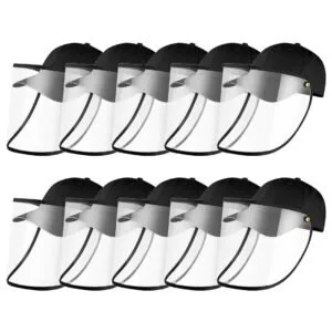 Buy 10X Outdoor Protection Hat Anti-Fog Pollution Dust Protective Cap Full Face HD Shield Cover Adult Black Online - Business & Industrial/Work Safety Protective Gear/Protective Masks - 1 - NZ Depot Free Shipping