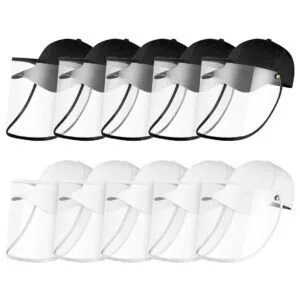 Buy 10X Outdoor Protection Hat Anti-Fog Pollution Dust Protective Cap Full Face HD Shield Cover Adult Black/White Online - Business & Industrial/Work Safety Protective Gear/Protective Masks - 1 - NZ Depot Free Shipping