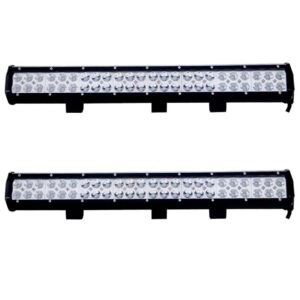 2X 23inch 144W Cree Led Light Bar Spot Flood Light 4x4 Offroad Work Ute Atv 12v 24v, garden, tools & hardware, automotive parts & accessories, parts & servicing, vehicle lighting, ,  - NZ DEPOT 1