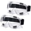 2X Clear Protective Eye Glasses Safety Windproof Lab Goggles Eyewear, Sports & Outdoors>Water Sports>Swimming>Goggles, , , , ,  - NZ DEPOT 1