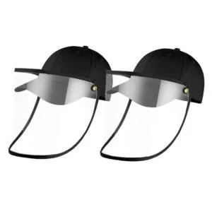 Buy 2X Outdoor Protection Hat Anti-Fog Pollution Dust Protective Cap Full Face HD Shield Cover Kids Black Online - Business & Industrial/Work Safety Protective Gear/Protective Masks - 1 - NZ Depot Free Shipping