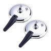2X Stainless Steel Pressure Cooker 5L Lid Replacement Spare Parts, Electronics & Appliances>Appliances>Small Kitchen Appliances>Benchtop Cooking>Slow Cookers & Pressure Cookers, , , , ,  - NZ DEPOT 1