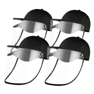 4X Outdoor Protection Hat Anti-Fog Pollution Dust Protective Cap Full Face HD Shield Cover Kids Black, Business & Industrial, Work Safety Protective Gear, Protective Masks, , ,  - NZ DEPOT 1