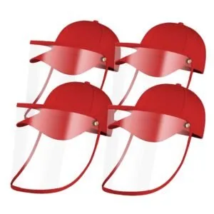 Buy 4X Outdoor Protection Hat Anti-Fog Pollution Dust Protective Cap Full Face HD Shield Cover Kids Red Online - Business & Industrial/Work Safety Protective Gear/Protective Masks - 1 - NZ Depot Free Shipping